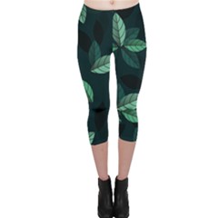 Foliage Capri Leggings 