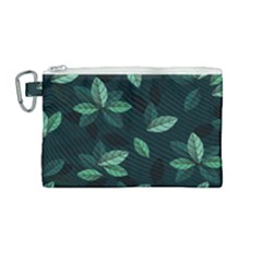 Foliage Canvas Cosmetic Bag (medium)