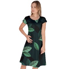Foliage Classic Short Sleeve Dress by HermanTelo