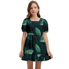 Foliage Kids  Short Sleeve Dolly Dress