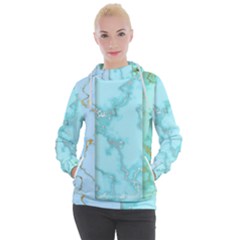 Background Marble Set Women s Hooded Pullover