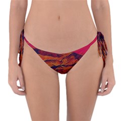 Time Wind Polishpattern Architecture Building City Cityscape Nature Pop-art Pop Surrealism  Retrowave Reversible Bikini Bottoms