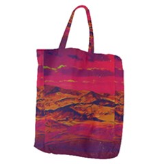 Time Wind Polishpattern Architecture Building City Cityscape Nature Pop-art Pop Surrealism  Retrowave Giant Grocery Tote