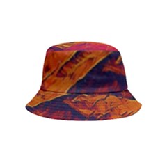 Time Wind Polishpattern Architecture Building City Cityscape Nature Pop-art Pop Surrealism  Retrowave Inside Out Bucket Hat (Kids)