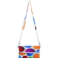 Abstract Dots Colorful Mini Crossbody Handbag by nateshop