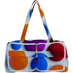 Abstract Dots Colorful Multi Function Bag