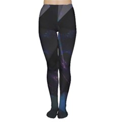 Abstract, Black, Purple, Tights by nateshop