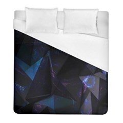 Abstract, Black, Purple, Duvet Cover (full/ Double Size) by nateshop