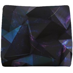 Abstract, Black, Purple, Seat Cushion by nateshop