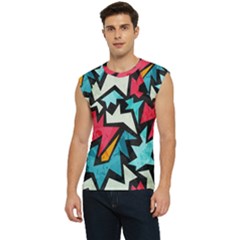 Abstract, Colorful, Colors Men s Raglan Cap Sleeve T-shirt by nateshop