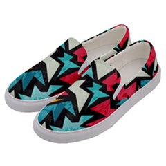 Abstract, Colorful, Colors Men s Canvas Slip Ons by nateshop