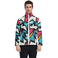 Abstract, Colorful, Colors Men s Bomber Jacket