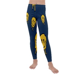 Aesthetic, Blue, Mr, Patterns, Yellow, Tumblr, Hello, Dark Kids  Lightweight Velour Leggings by nateshop