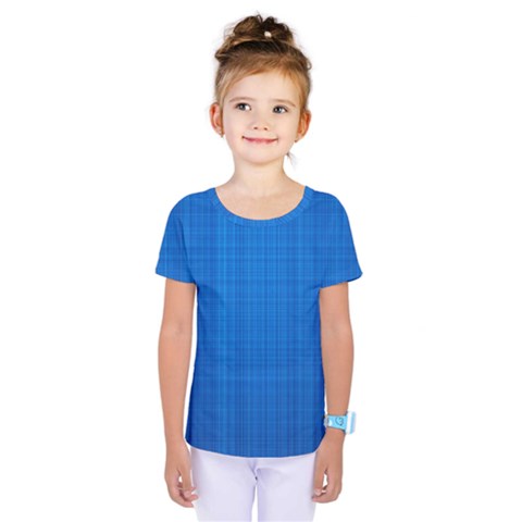 Blue Abstract, Background Pattern, Texture Kids  One Piece T-shirt by nateshop