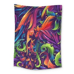 Colorful Floral Patterns, Abstract Floral Background Medium Tapestry by nateshop