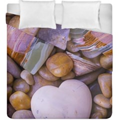 Hearts Of Stone, Full Love, Rock Duvet Cover Double Side (king Size) by nateshop