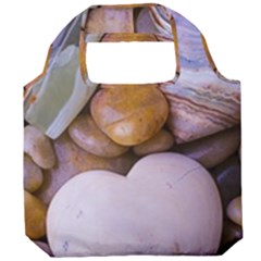 Hearts Of Stone, Full Love, Rock Foldable Grocery Recycle Bag by nateshop