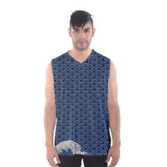 Kanagawa, Hokusai, Japanese Art, Men s Basketball Tank Top by nateshop