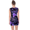 Multicolor Disney , Corazones, Mouse Lace Up Front Bodycon Dress View2