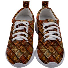 Pattern, Abstract, Texture, Mandala Kids Athletic Shoes by nateshop