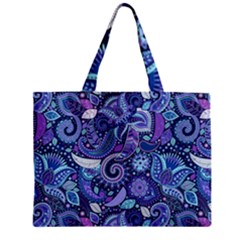 Patterns, Doodles, Pattern, Colorful, Textu Zipper Mini Tote Bag