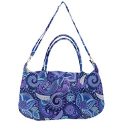 Patterns, Doodles, Pattern, Colorful, Textu Removable Strap Handbag by nateshop