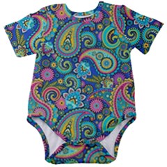 Patterns, Green Background, Texture, Hd Wallpaper Baby Short Sleeve Bodysuit by nateshop