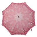 Pink Glitter Background Hook Handle Umbrellas (Large) View1