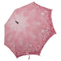 Pink Glitter Background Hook Handle Umbrellas (Large) View2