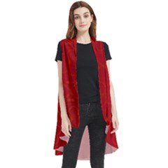 Red Chinese Background Chinese Patterns, Chinese Sleeveless Chiffon Waistcoat Shirt