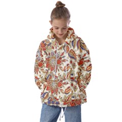 Retro Paisley Patterns, Floral Patterns, Background Kids  Oversized Hoodie