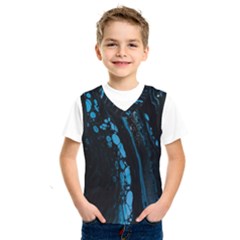 Stains, Liquid, Texture, Macro, Abstraction Kids  Basketball Tank Top by nateshop