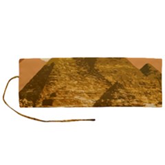 Pyramids Egypt Pyramid Desert Sand Roll Up Canvas Pencil Holder (m) by Proyonanggan