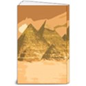 Pyramids Egypt Pyramid Desert Sand 8  x 10  Softcover Notebook View2