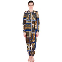 Decoupage Onepiece Jumpsuit (ladies) by nateshop