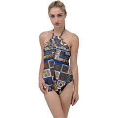 Decoupage Go With The Flow One Piece Swimsuit by nateshop