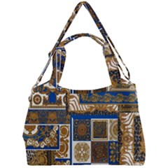 Decoupage Double Compartment Shoulder Bag by nateshop