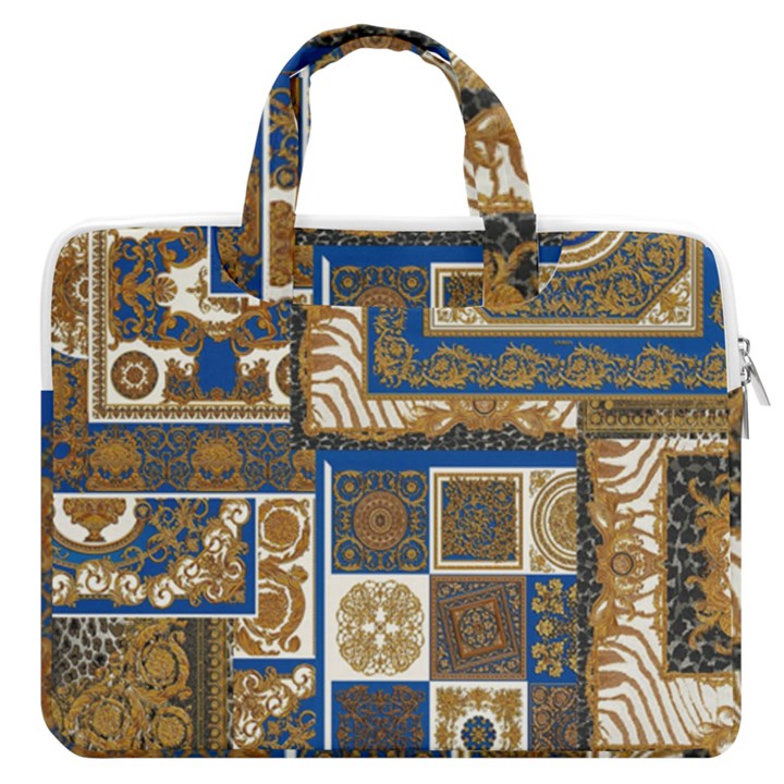 Decoupage MacBook Pro 16  Double Pocket Laptop Bag 