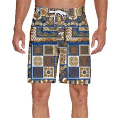 Decoupage Men s Beach Shorts by nateshop