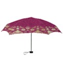 Vintage Pink Texture, Floral Design, Floral Texture Patterns, Mini Folding Umbrellas View3