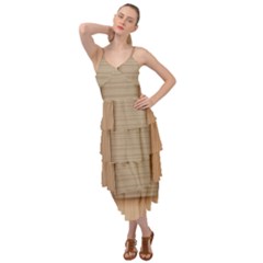 Wooden Wickerwork Textures, Square Patterns, Vector Layered Bottom Dress