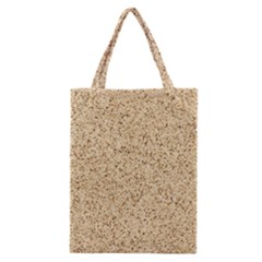 Yellow Sand Texture Classic Tote Bag by nateshop