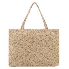 Yellow Sand Texture Zipper Medium Tote Bag by nateshop