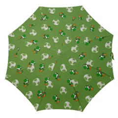 Yoshi Print, Super, Huevo, Game, Green, Egg, Mario Straight Umbrellas by nateshop