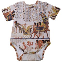 Ancient Egyptian Art Egypt Baby Short Sleeve Bodysuit by Proyonanggan