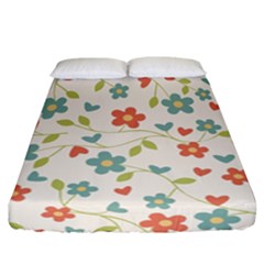 Abstract-1 Fitted Sheet (California King Size)