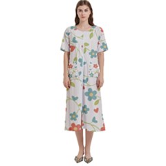 Abstract-1 Women s Cotton Short Sleeve Night Gown