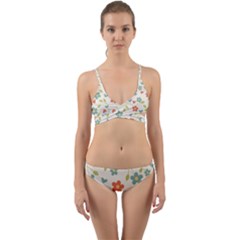 Abstract-1 Wrap Around Bikini Set