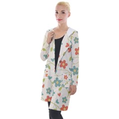 Abstract-1 Hooded Pocket Cardigan