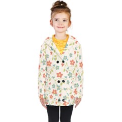 Abstract-1 Kids  Double Breasted Button Coat